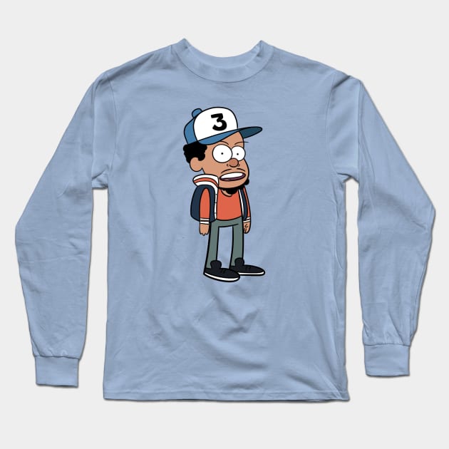 Chance the Dipper Long Sleeve T-Shirt by Bennett Rust